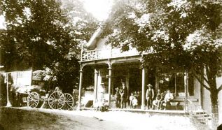 Early photo of Thomson's Store in Sharbot Lake - now Mike Dean's Super Food Store.